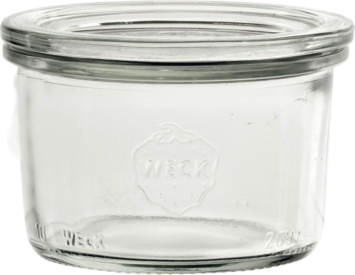 Weck 19673 Tulip Shaped Jars 370 ml Pack of 6 Tulip Shape Jars, Transparent
