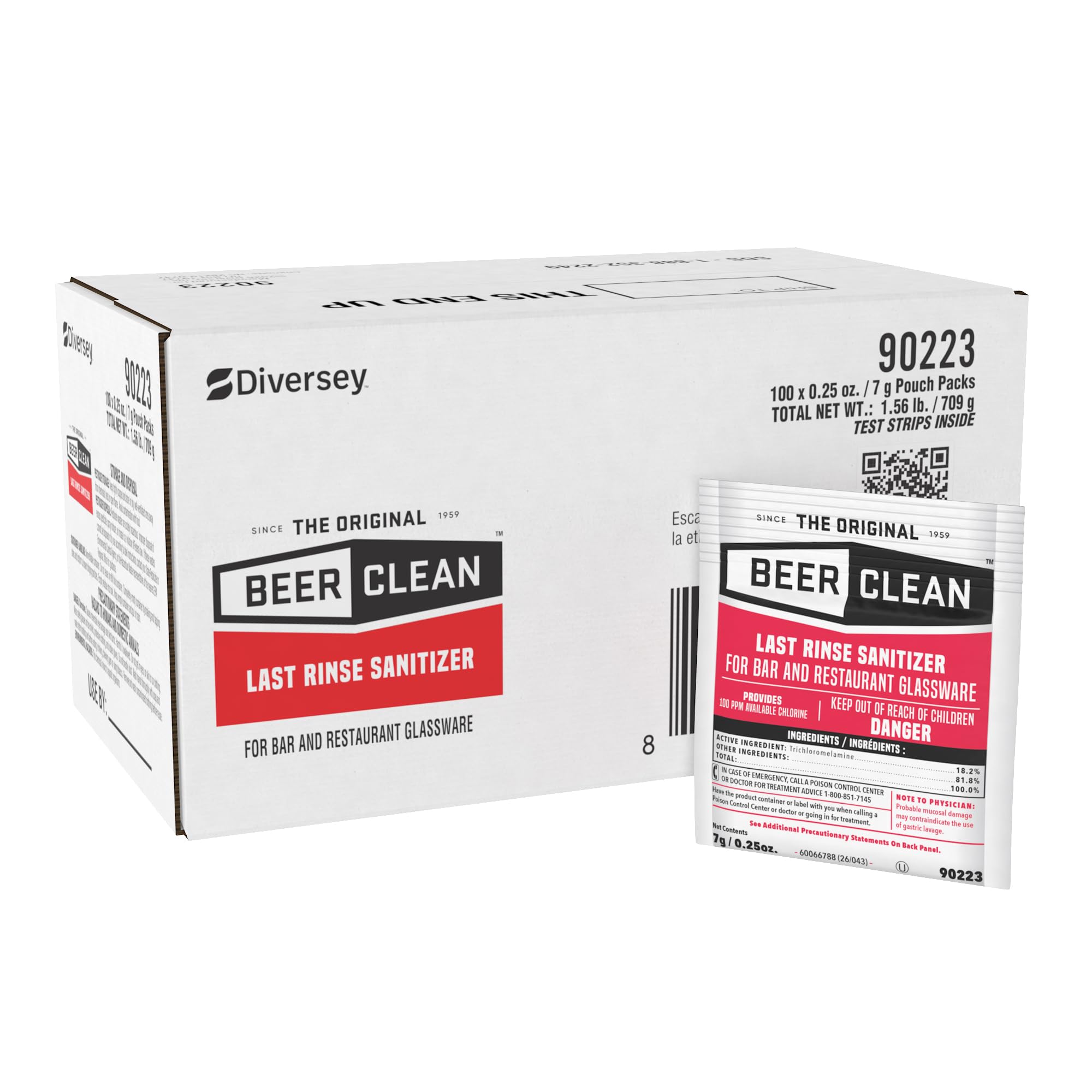 Diversey cerveza último aclarado Clean Limpiador de cristal – varios tamaños