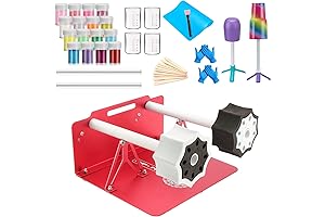 Professional Dual Cup Turner for Tumblers | Premium Epoxy Starter Kit