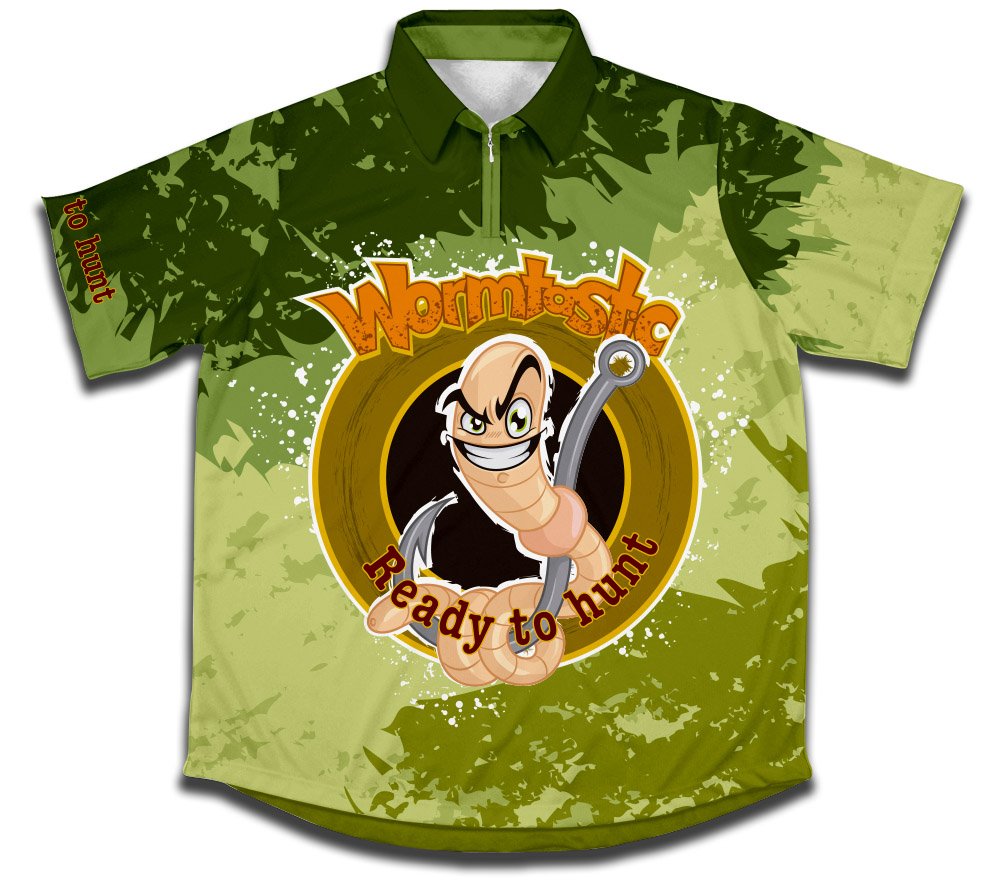 ScudoPro Wormastic Fishing Jersey - Size M Multi