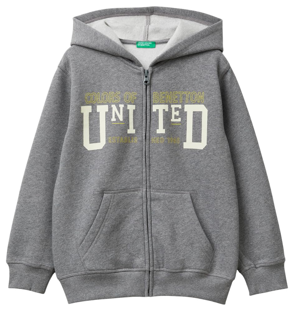 United Colors of Benetton Giacca C/CAPP M/L 3eb5c505l Maglione Cardigan Bambini e Ragazzi (Pacco da 1)