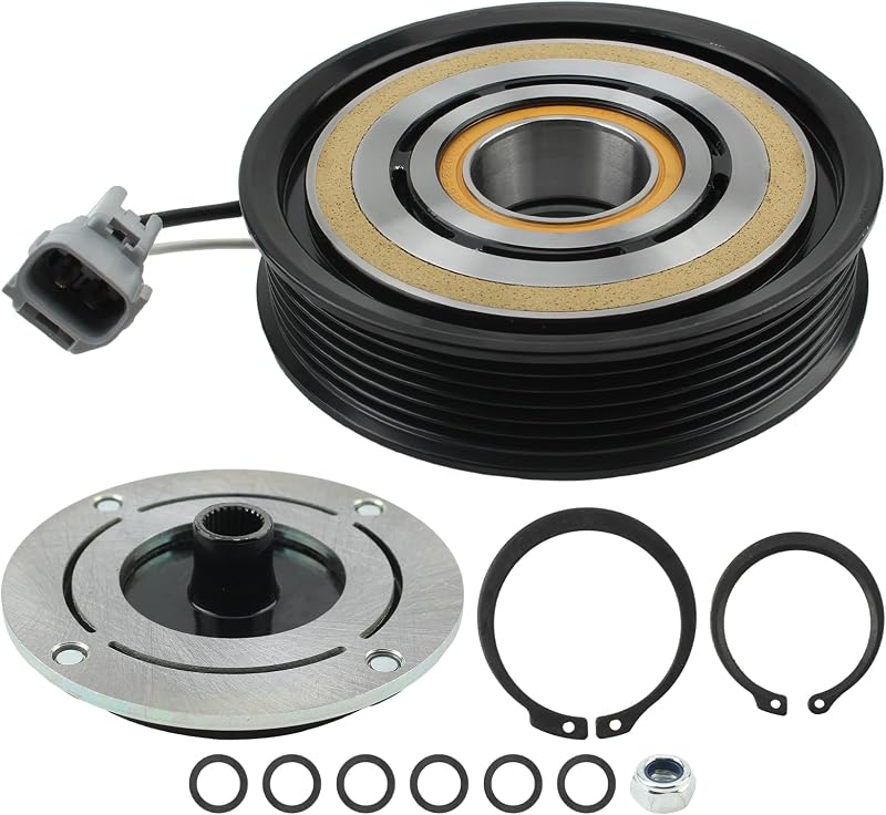 Conjunto de embreagem do compressor do ar-condicionado AUTOKAY para Dodge Charger, Challenger, Chrysler 300 e Ram 1500 – 1 unidade