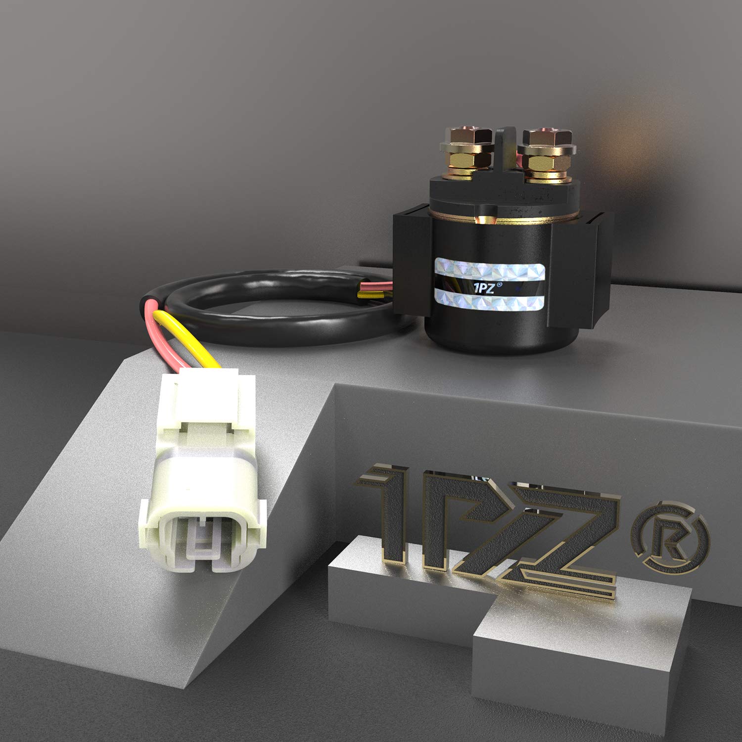 1PZ WS1-T05 Starter Solenoid Relay Replacement for Honda Fourtrax Recon 250 TRX250 TE TM 2005-2020 35850-HM8-B00