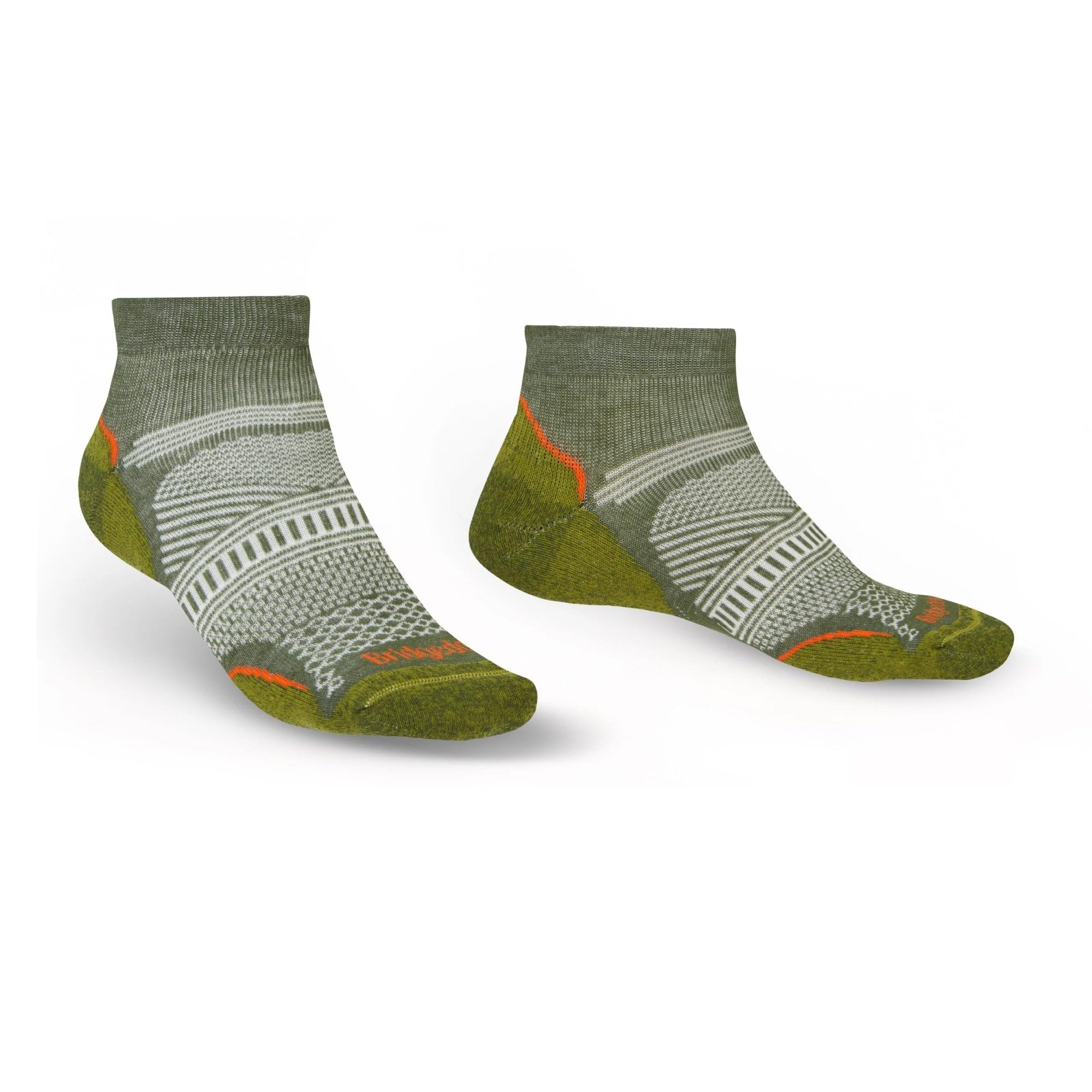Bridgedale Hike UltraLight T2 Coolmax Performance Low Sock XL Green