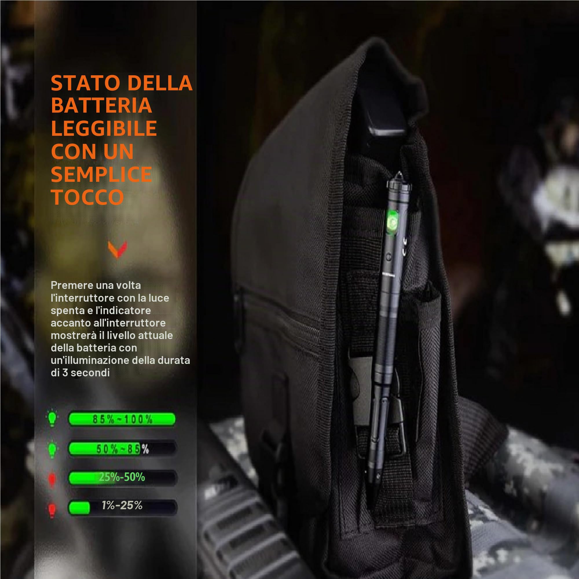 Fenix - Penna tattica T6 Halberd v2 Pen Light