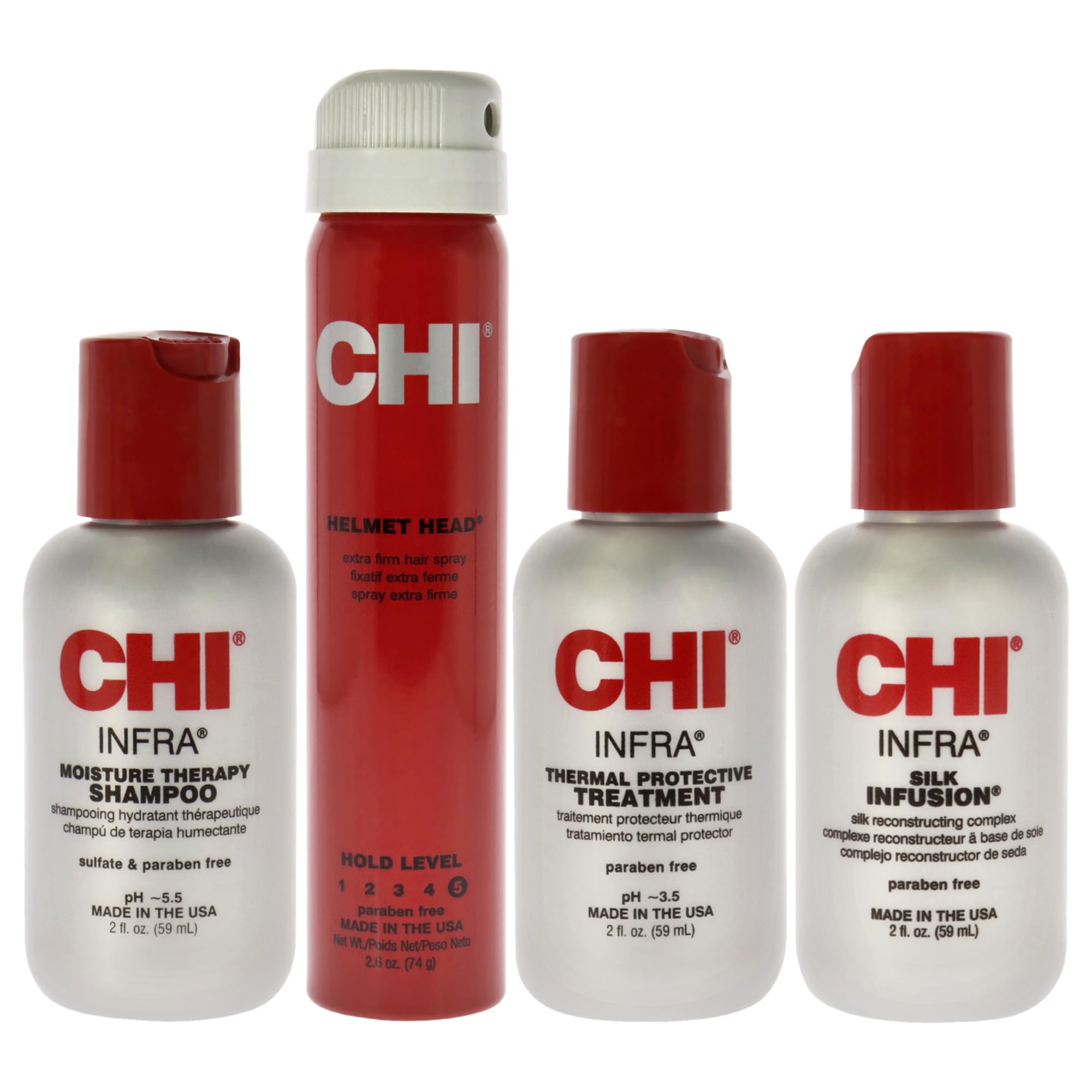 Amazon.com : CHI Protect & Hold Travel Kit with Infra Shampoo