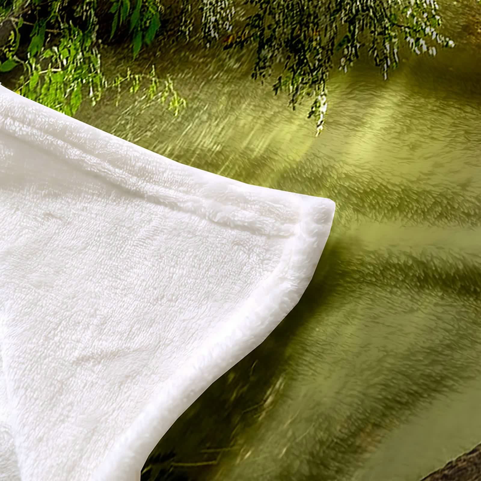 Aeici Couverture Polaire, Couverture Hiver Couverture 150x200 cm Arbre Couverture Canapé Cadeau pour Adultes et Enfants