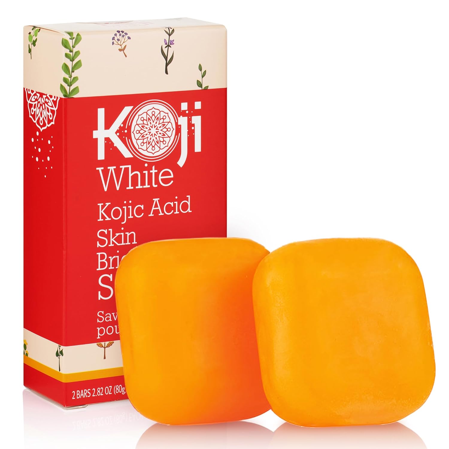 Amazon.com: Koji White Pure Kojic Acid Soap | Glycerin Soap Bar for ...