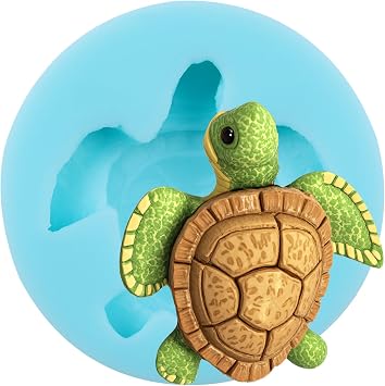 Sea Turtle Silicone Molds Turtle Candy Fondant Mold