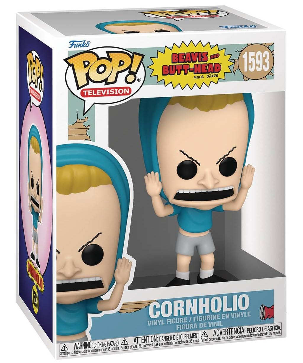 POP Animação: Beavis & Butt-Head - Boneco de vinil Funko Cornholio