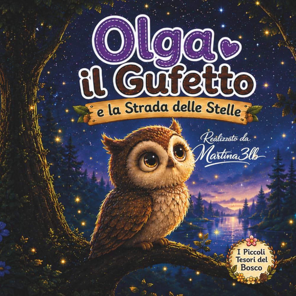 Olga il Gufetto e la Strada delle Stelle (I Piccoli Tesori del Bosco)