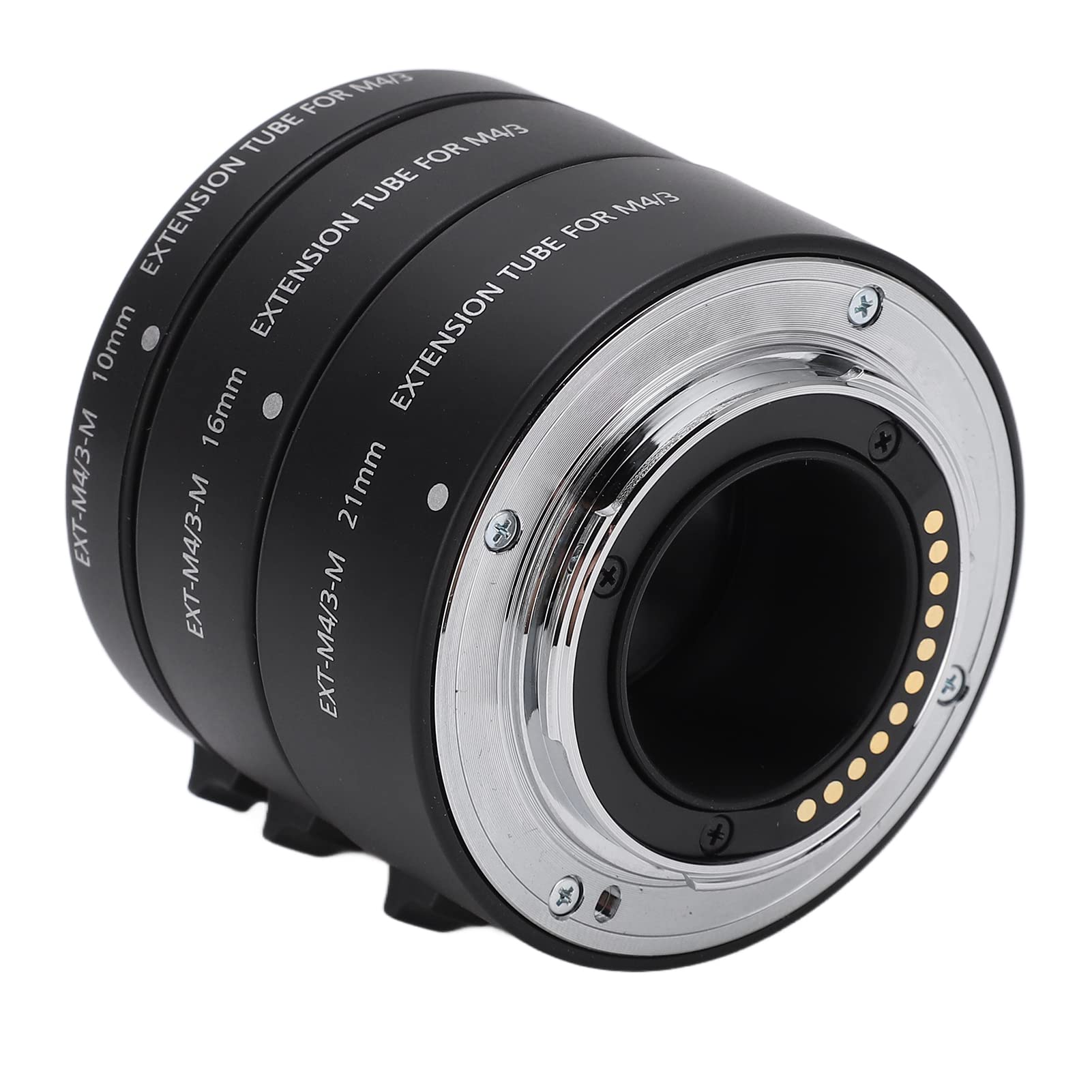 10 Mm + 16 Mm + 21 Mm Pierścień Pośredniczący do Bliskiego Strzału Zamknij Rurkę Przedłużającą Strzał Pierścień Adaptera Makro Automatycznego Ustawiania Ostrości Przedłużacz Autofokusa dla Mocowania