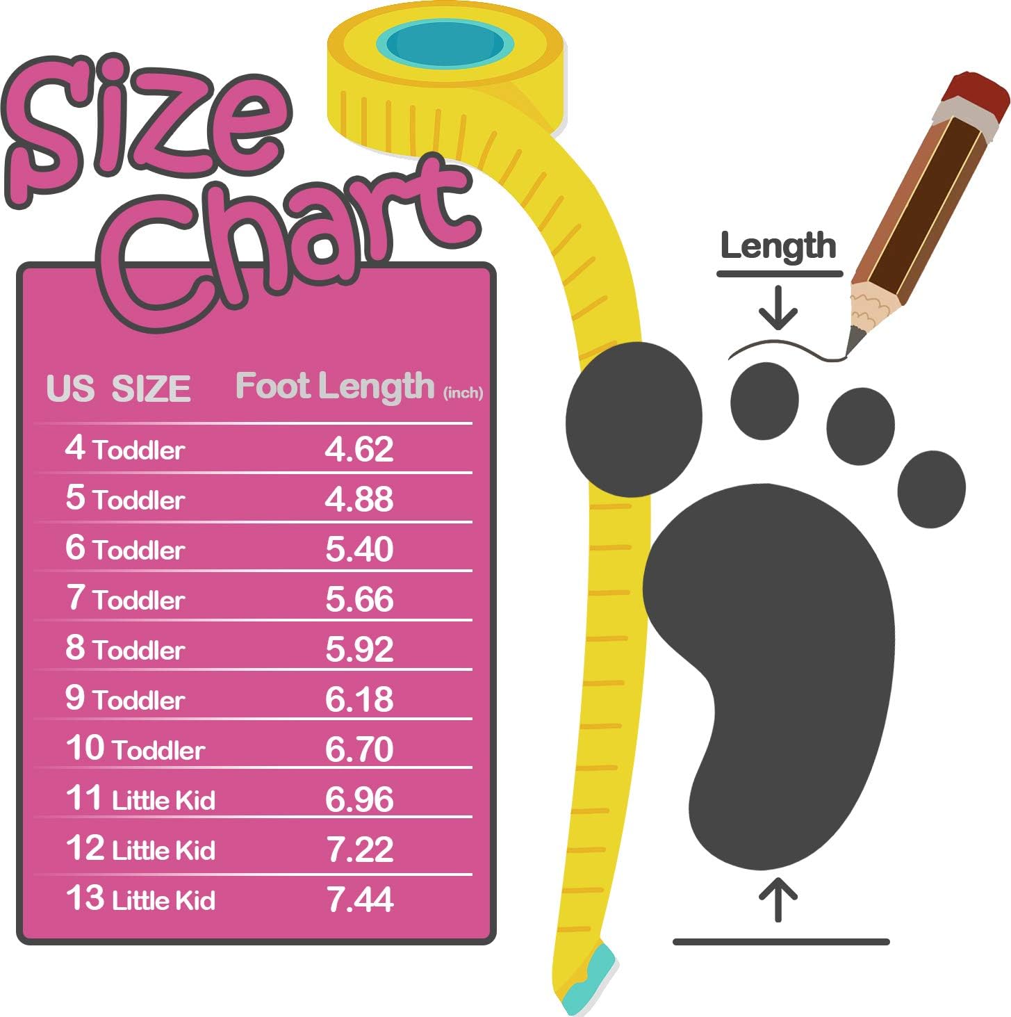 K KomForme Toddler Shoes Boys Girls Canvas Sneakers Size 4-13 - Image 8