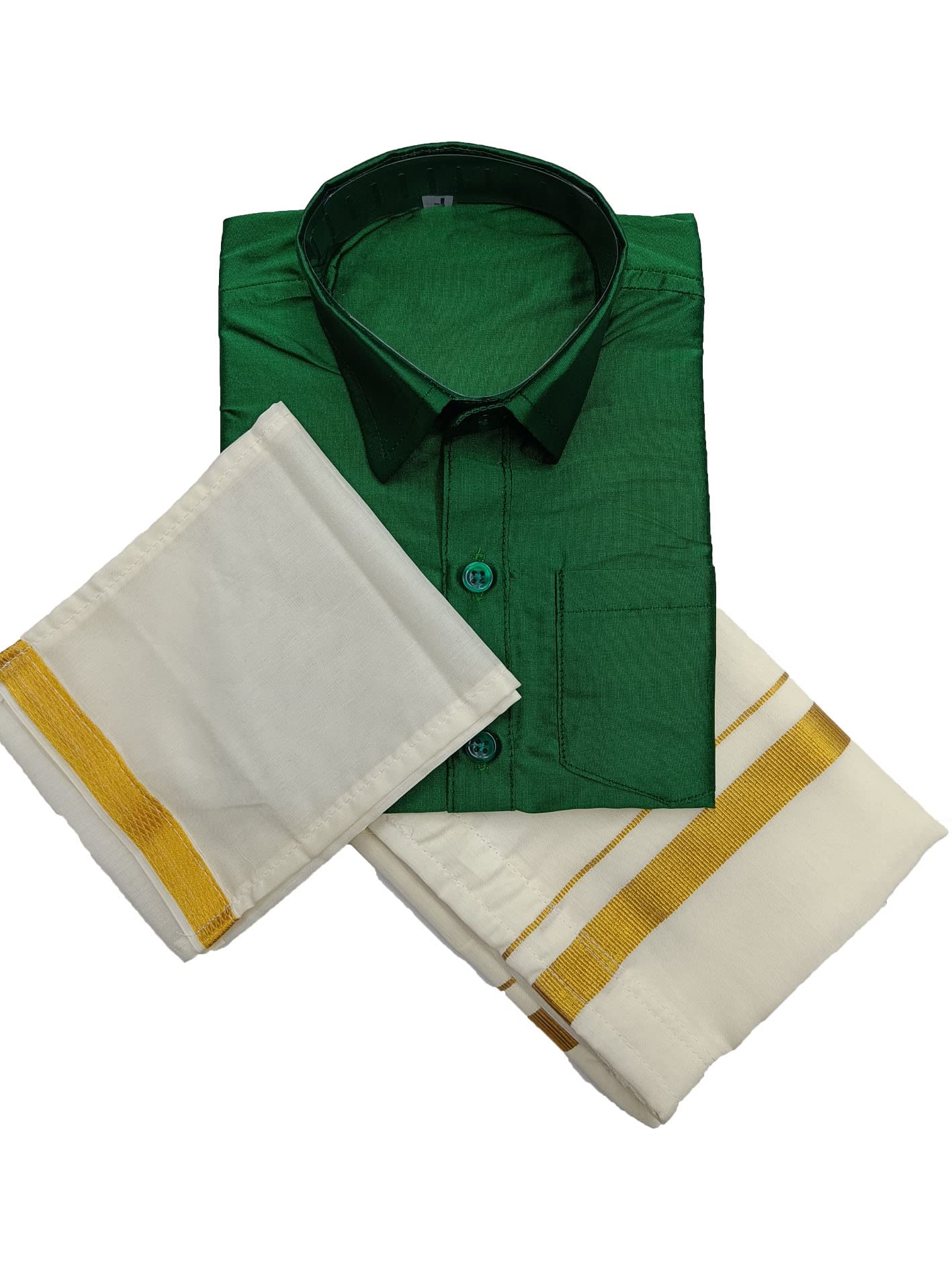 Bhandari Fashion Boys Traditional Dhoti & Shirts Set