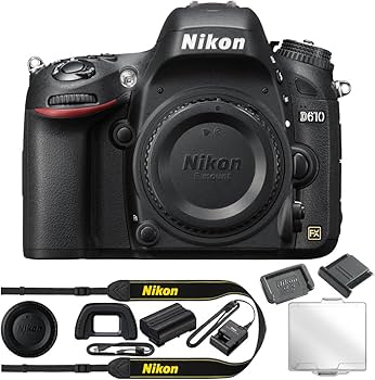 Amazon.com : Nikon D610 24.3 MP CMOS FX-Format Digital SLR Camera