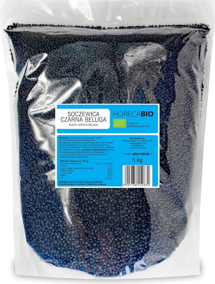 LENTE NEGRO BELUGA BIO 5 kg - HORECA