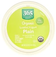 Vista 4 de 365 by Whole Foods Market, Yogur orgánico liso bajo en grasa, 32 oz