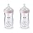 NUK Simply Natural Baby Bottles, Colors may vary, 9 oz, 2-Pack