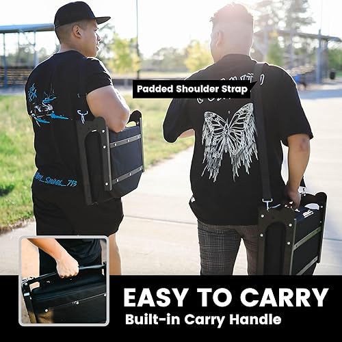 Miniatura 5 de Asientos de estadio para gradas, asientos de gradas con respaldo y cojín de espuma ultra acolchados y cómodos, sillas de estadio portátiles anchas