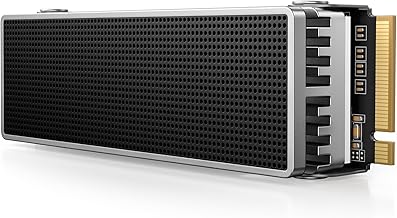 ORICO OSC 1TB M.2 NVMe SSD for Desktop PC, PCIe 4.0 Internal SSD with 7450MB/s Read, TLC NAND, Pre-Installed Pro-Grade Finned Heatsink, Innovative IceArmor Cooling, M.2 2280 Drive