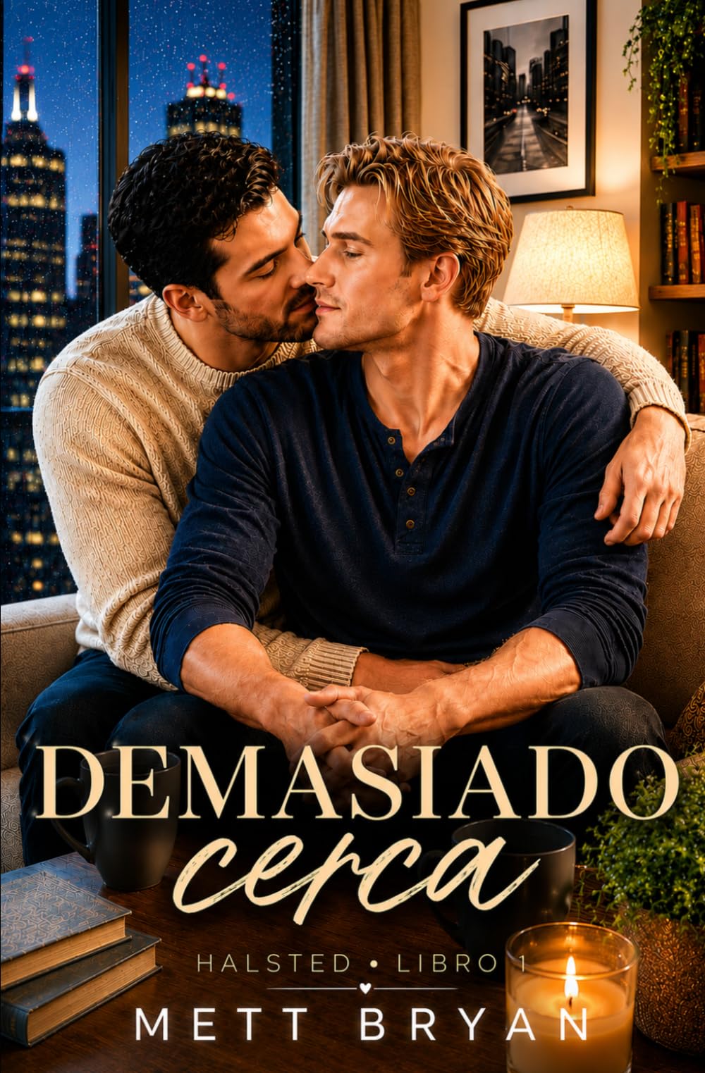 Demasiado cerca: Romance gay emocional-Universo Halsted (Historias de Halsted)