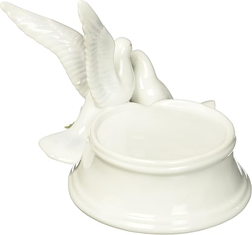 Miniatura 2 de Cosmos 96280 - Portavelas de porcelana fina, 5 pulgadas