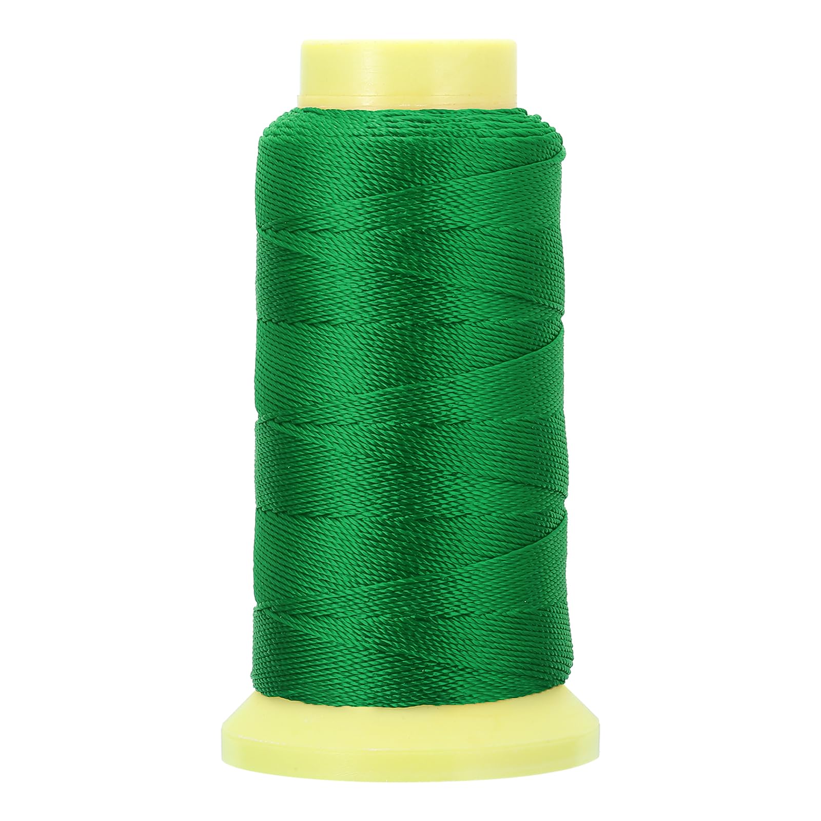 PATIKIL Bonded Thread, 1 mm 190 Yards Polyester Sewing Cord for Weave Bracelets Pendant Ropes Macrame Bookbinding DIY Craft, Green