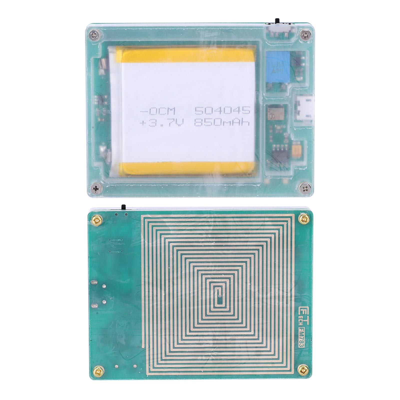 Générateur d'ondes de, 7.83HZ Générateur d'impulsions ultra basse fréquence avec câble USB et tournevis, Résonateur audio de fréquence Générateur de résonance de pour