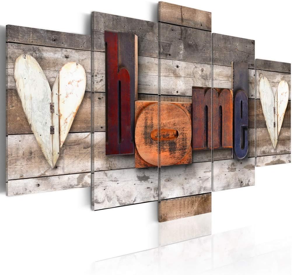 5 piece Modern Abstract Canvas Art Wall Home Sweety Artwork Picture Oil Painting for Bedroom Living Room Bathroom Office Home Decoration