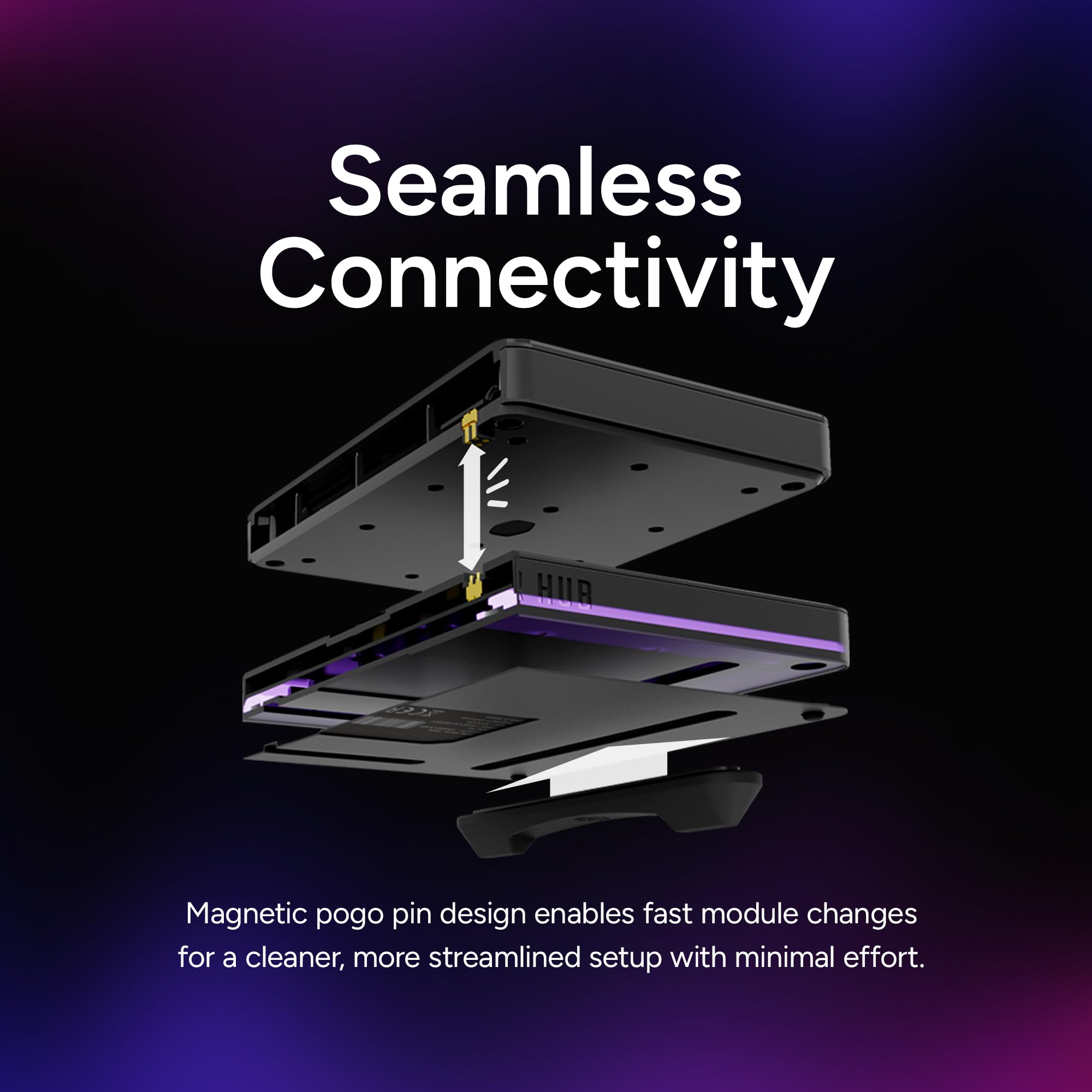 Cooler Master MasterHUB Creator Kit: Freeform 2.0 modulare Plattform – ermöglicht es Ihnen, mit Basis, 15 Tasten IPS-Display, 2 x Roller und 5 x Fader-Modulen anzupassen – Stärkung Ihres Workflows | Streaming & Content Creation, 15 IPS Display Keys, 5 Fad