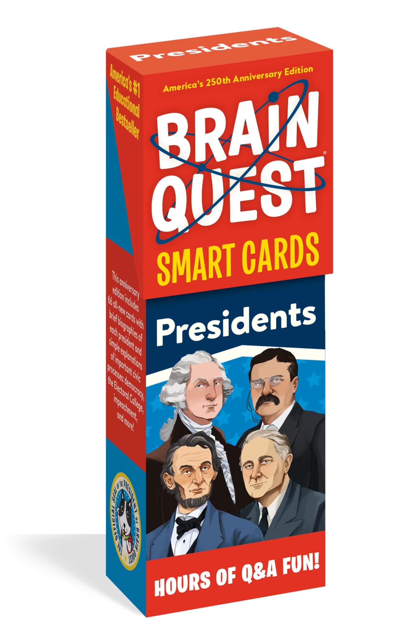 Brain Quest Presidents Smart Cards: America's 250th Anniversary Edition (Brain Quest Smart Cards)