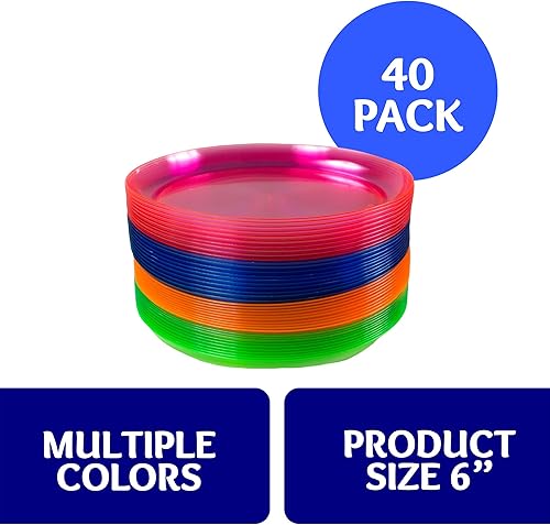 Miniatura 10 de Party Dimensions Neon - Taza de margarita de plástico de 12 unidades 12 onzas