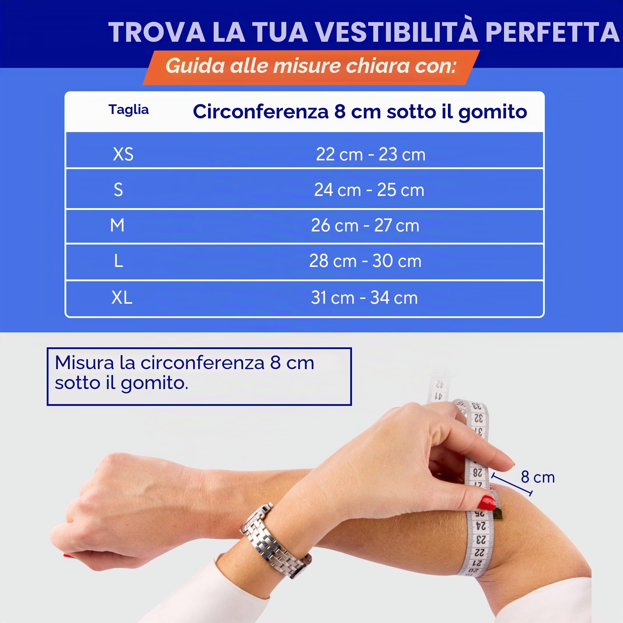 Epi-Med Pro Master - Tutore anti-epicondilite, disponibile in 5 misure., Grey