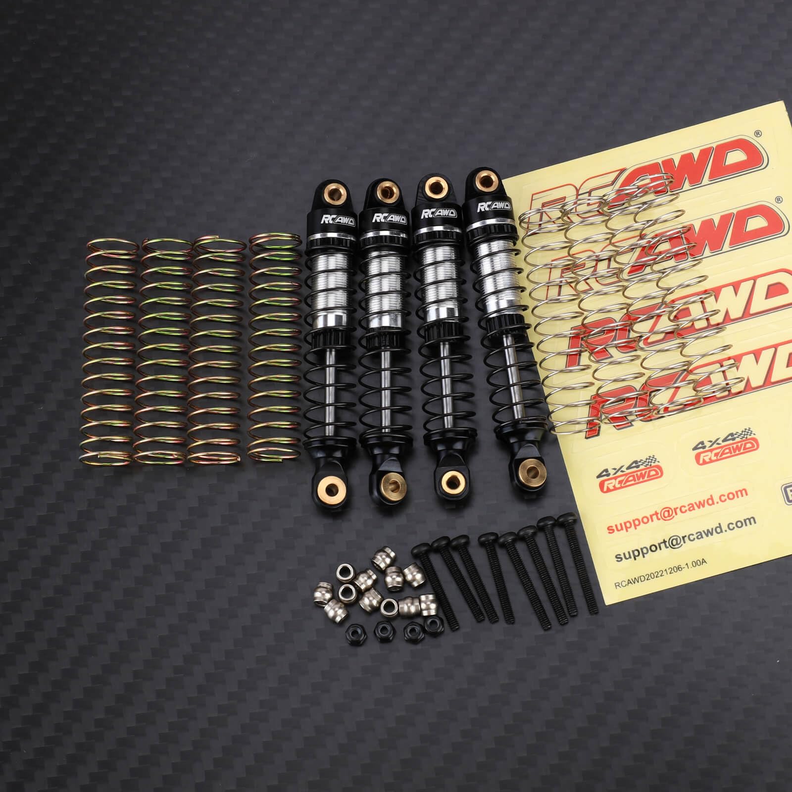 Amazon.com: RCAWD Lengthen FX118 Shocks 58MM Oil Type for 1/18