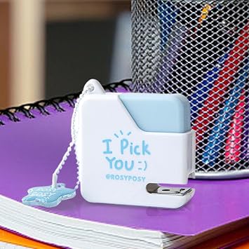Compact Stapler, Small Stapler, Cute Stapler with Staple | Cute Office Supplies Miniature Stapler Set, Portable Office Supplies Stapler Kit for School