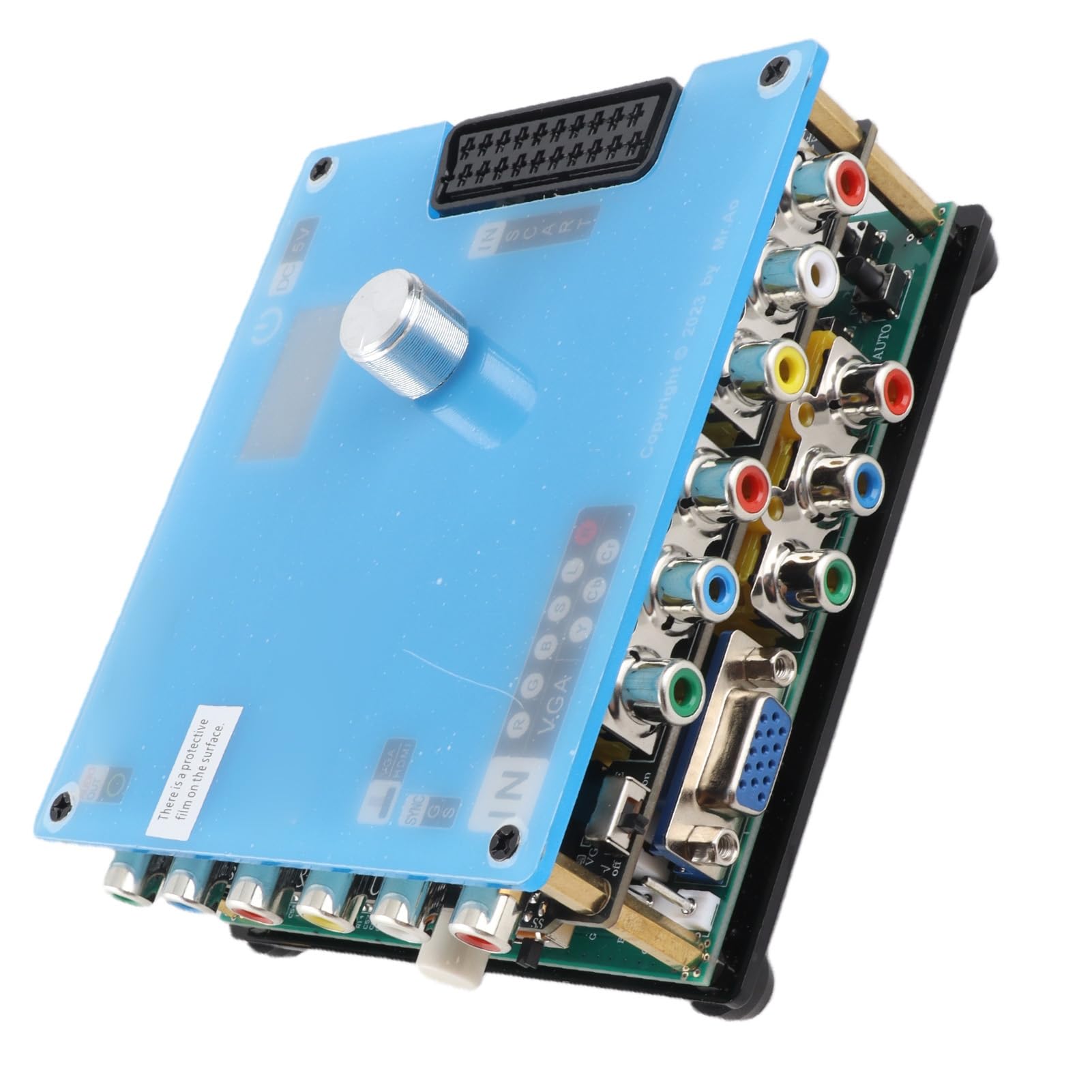 Convertidor Gbsc GBS LCD GBS Control Convertidor de Videojuegos |Salida 240p/480p/720p/1080p |Soportes, VGA y |Función de Depuración de Dispositivos de Juegos Retro
