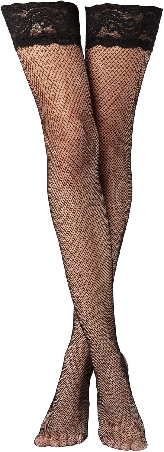CALZEDONIA Woman's Micronet Thigh-Highs