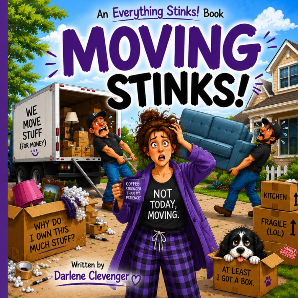 Moving Stinks!: A Funny Rhyming Book About Boxes, Chaos, and Never Moving Again (Everything Stinks!)