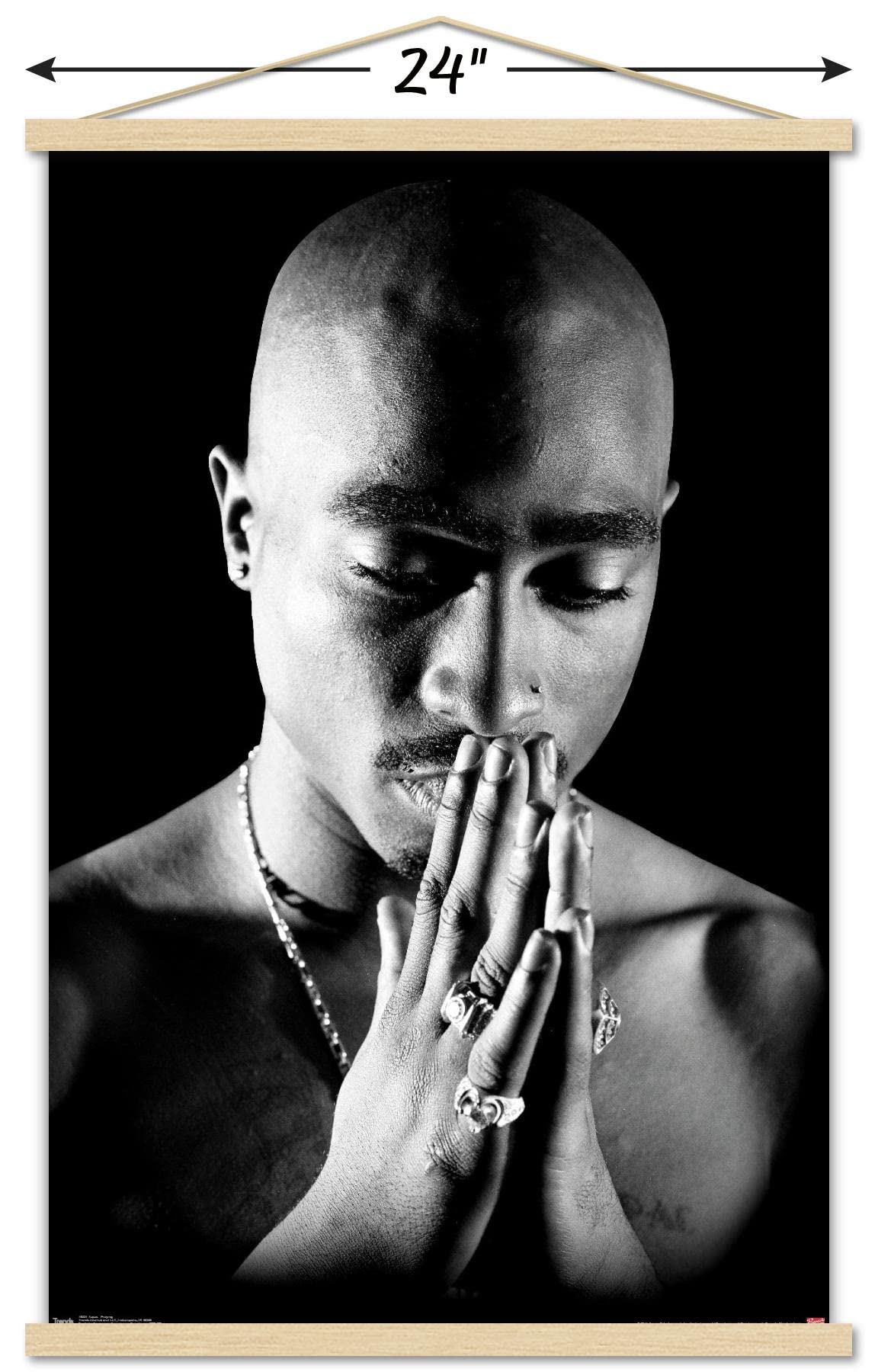 Amazon.com: Trends International Tupac - Praying Wall Poster with