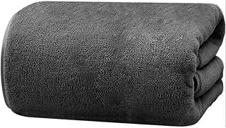FB Premium Extra Large Bath Sheets (100 x 200 cm) Luxury 100 Percent Egyptian Cotton Super Soft 600 GSM Highly Absorbent Quick Drying Bathroom Towels (Charcoal Grey)