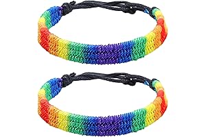 Rainbow Pride Month Gifts Bracelet for Lesbian Gay Bisexual