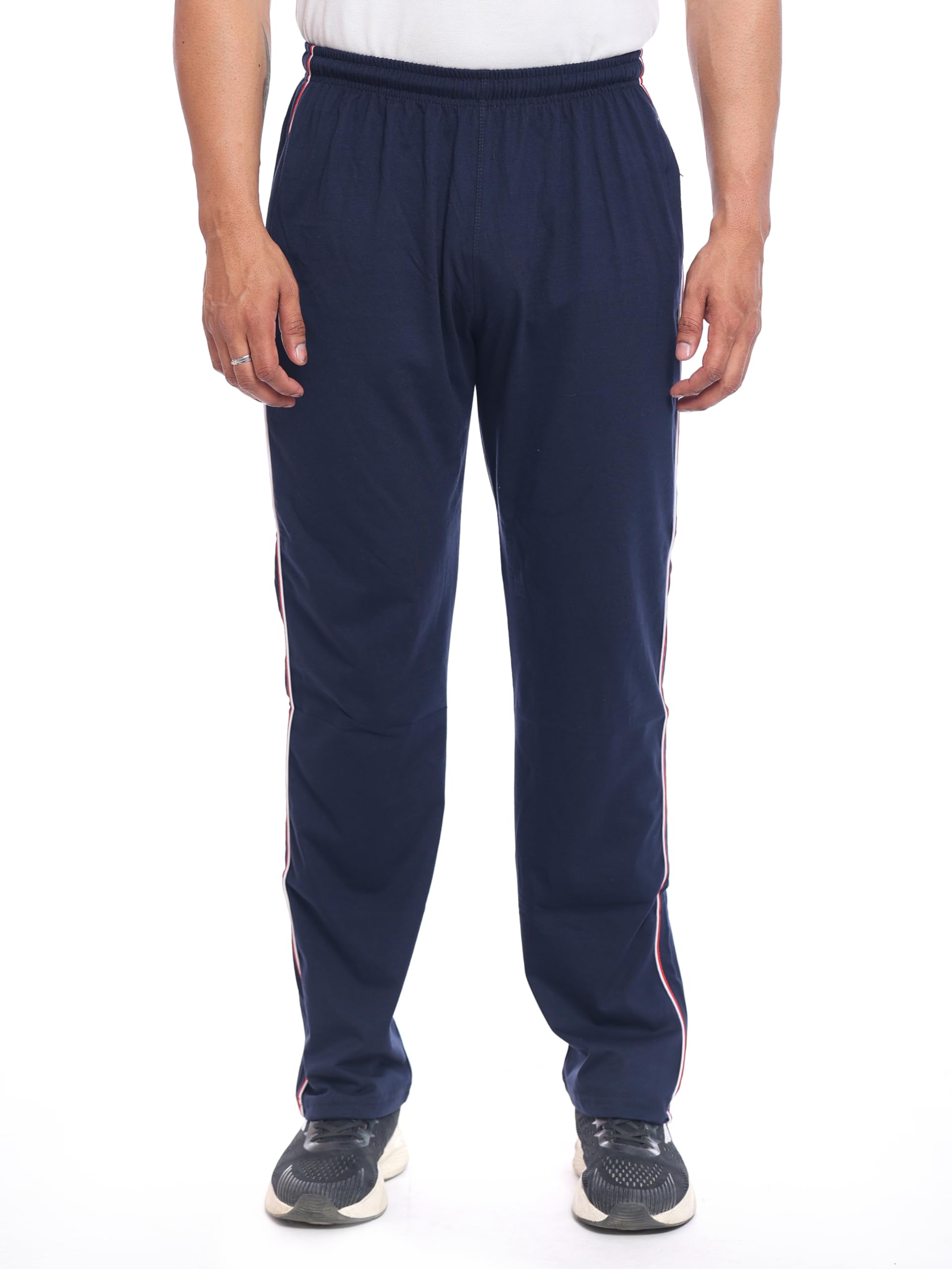 King's Creed - Athletic Track Pants for Men, Elastic Waistband, Zip Pockets-picture-16