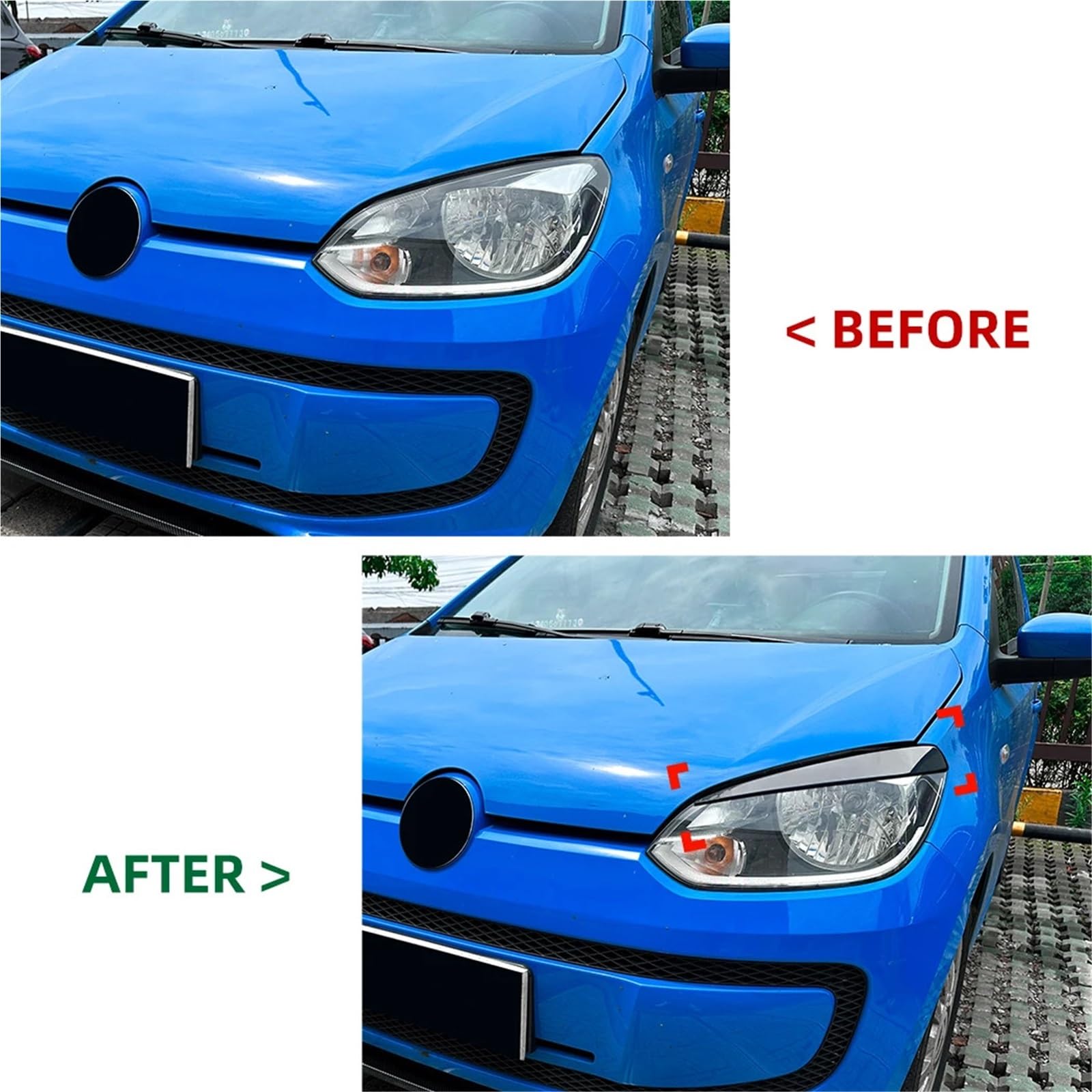 Reflektor powieka osłona Dla VW UP
