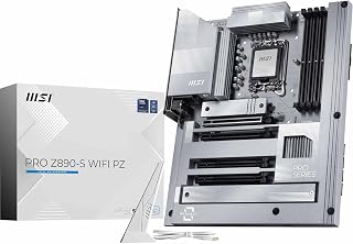 MSI PRO Z890-S WiFi LGA 1851 Motherboard, PCIe 5.0, DDR5 8600+ MT/s, Wi-Fi 7