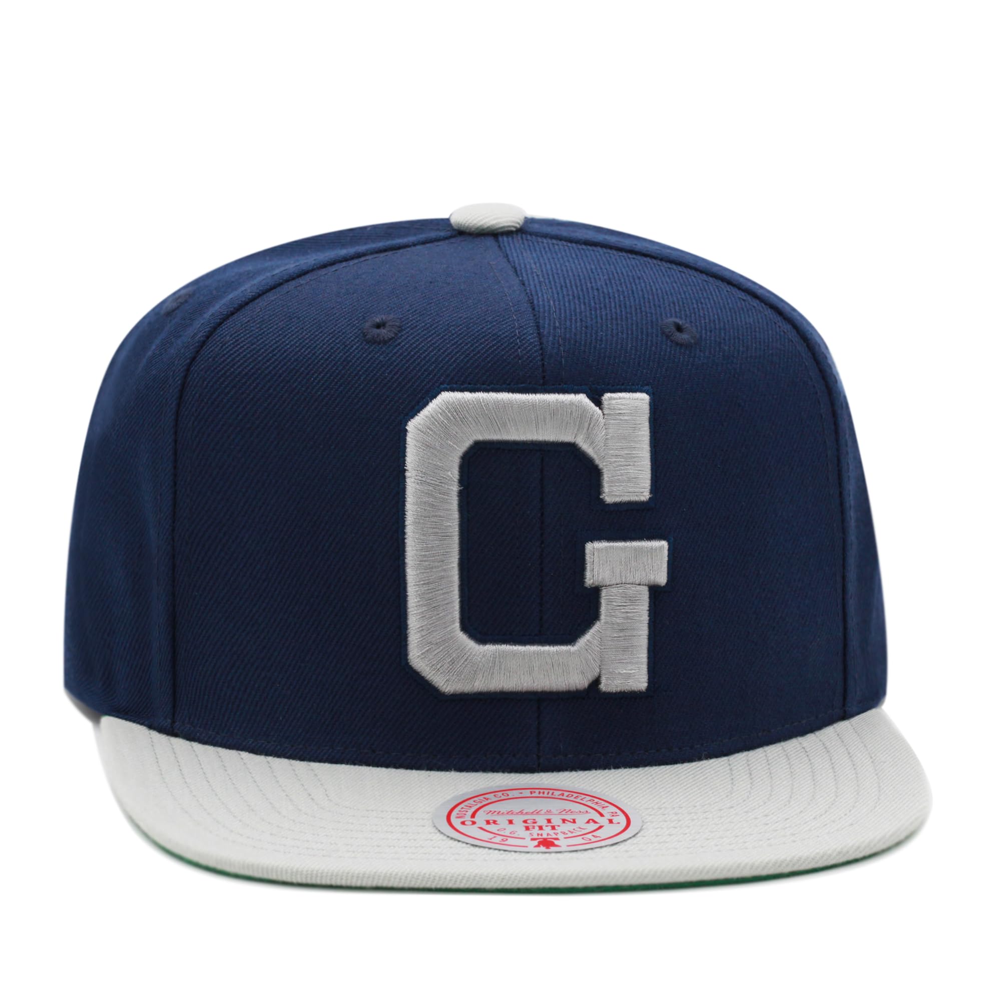 Mitchell & NessGeorgetown Hoyas NCAA Team 2 Tone 2.0 Snapback Hat Cap - Navy/Grey, Blue, Blue, One size