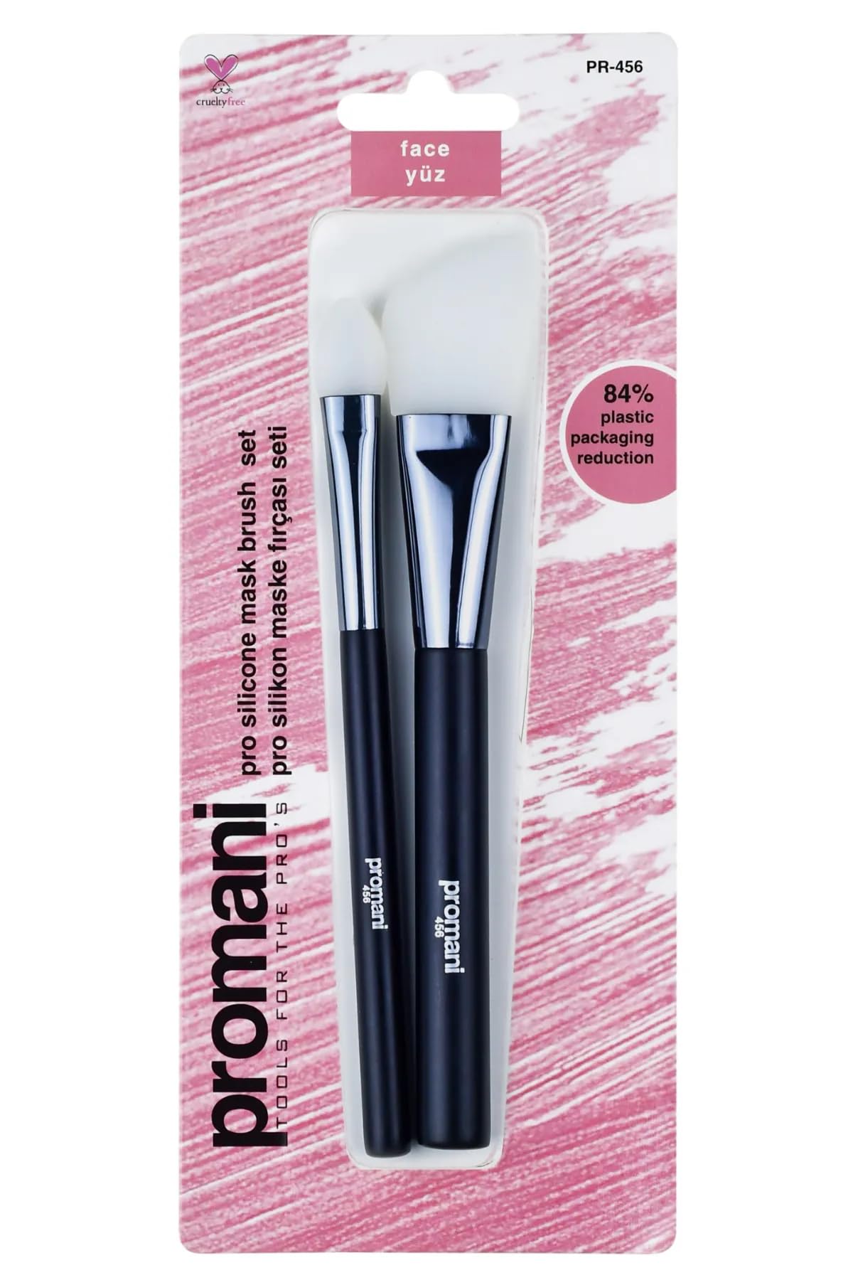 Promani Pro Silikon Maske Fırça Seti PR-456