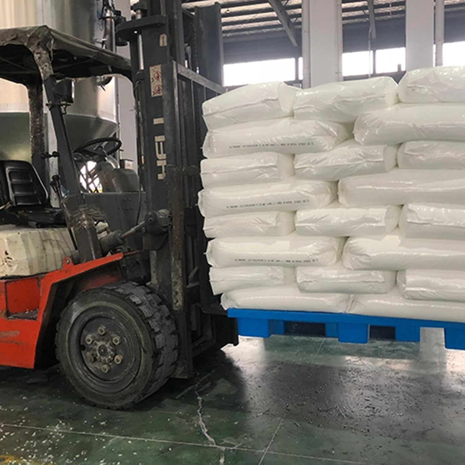 Polyethylene Pallets Lightweight Plastic Pallets Nesting Safety Plastic Pallets Warehouse Storage Racks Easy Stacking Moisture Resistant Pallet(Black-2pack)