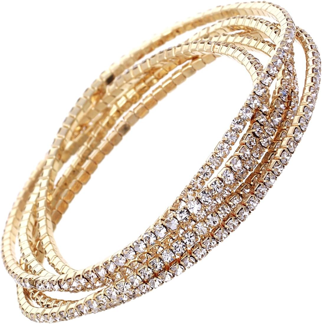 Rosemarie Collections Women’s Set of 5 Sparkling...