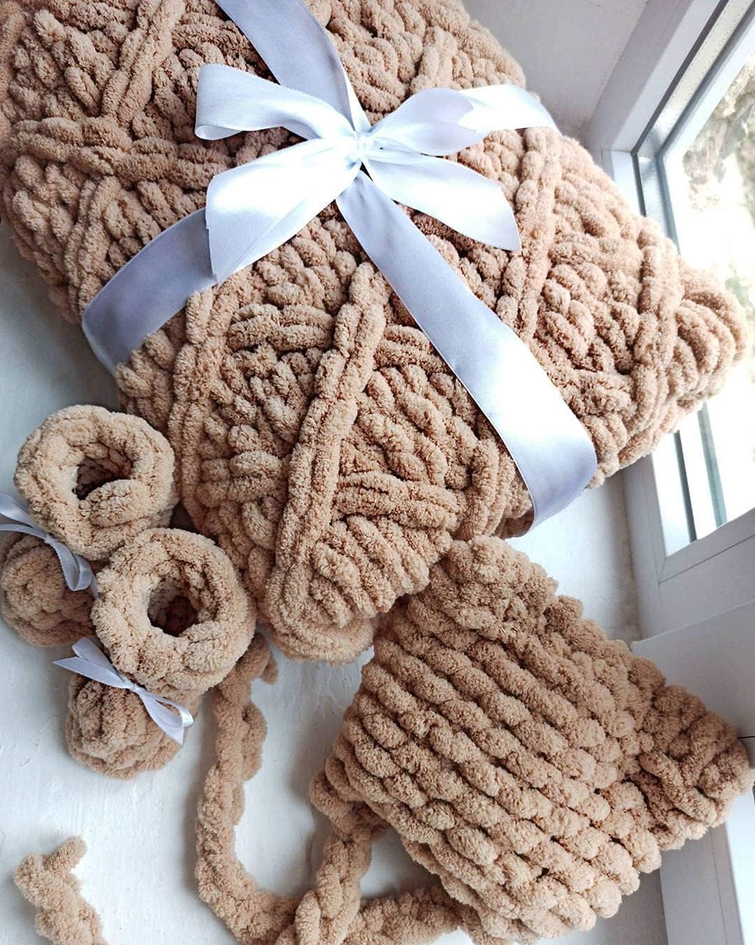 Alize Puffy Baby Big Loop Blanket Yarn Lot of 3skn 300gr 30yds 100% Micropolyester Soft Yarn Hand Knitting Yarn Super Chunky Bulky Woven Worested Yarn (310)