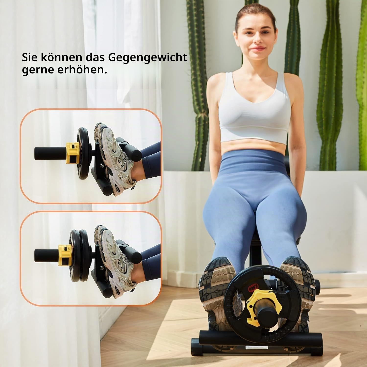 'Tibialis Trainer Tib Bar Raise Machine Exercise Equipment Strength Training Ripping Lower Leg Muscles Workout Home Gym Fit 2'' Weight Plates'